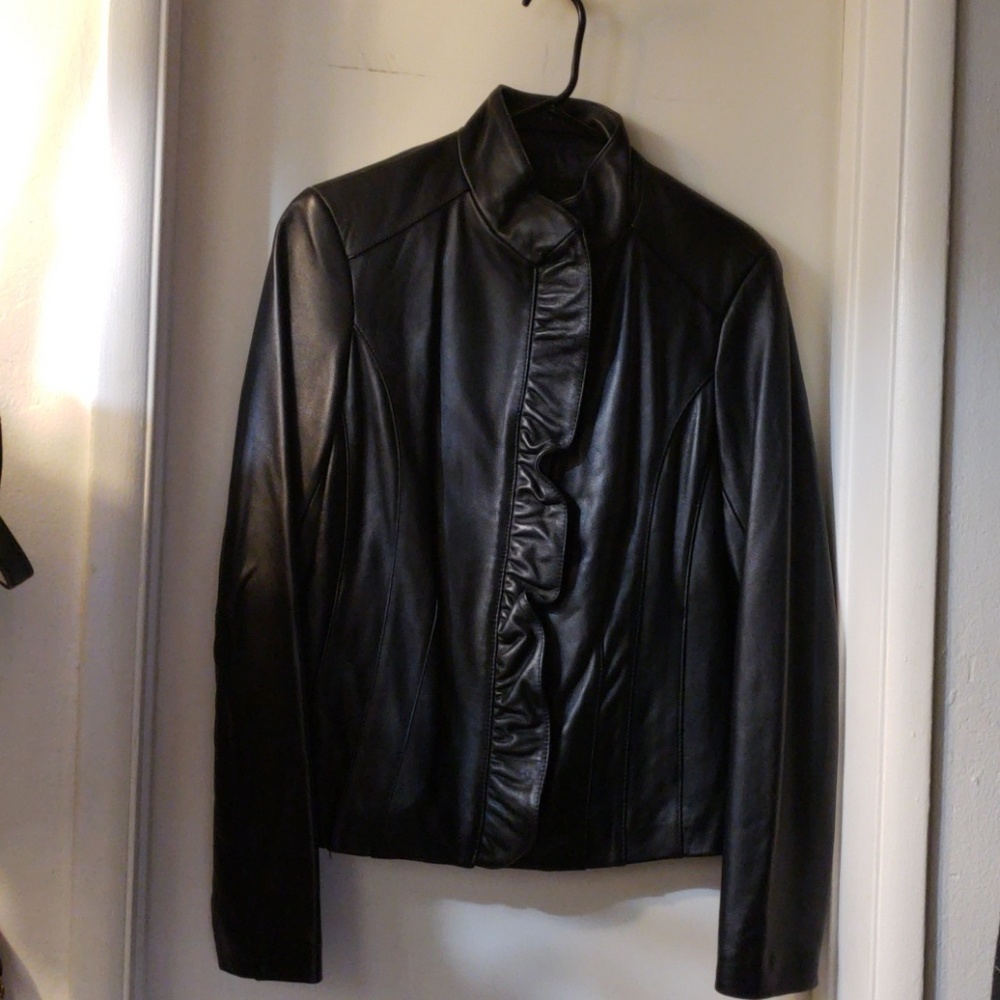Leather jacket